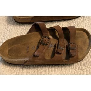 Birkenstock.size 37. Medium brown